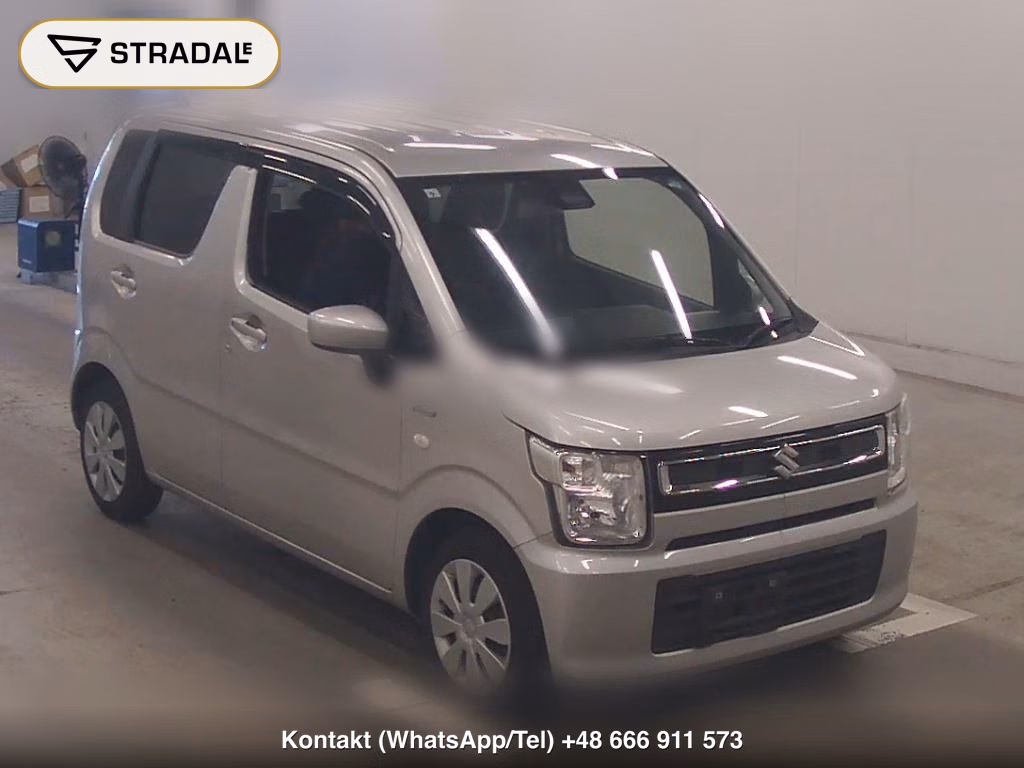 SUZUKI WAGON R 5D HYBRID FX SAFETY PACKAGE 2017, aukcja z Japonii, zdjęcie 1