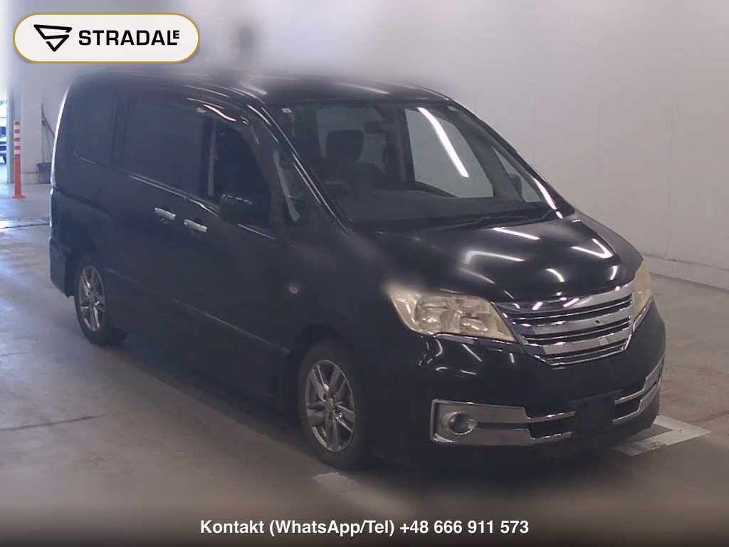 NISSAN SERENA 5D RIDER J PACKAGE 2011, aukcja z Japonii, zdjęcie 1