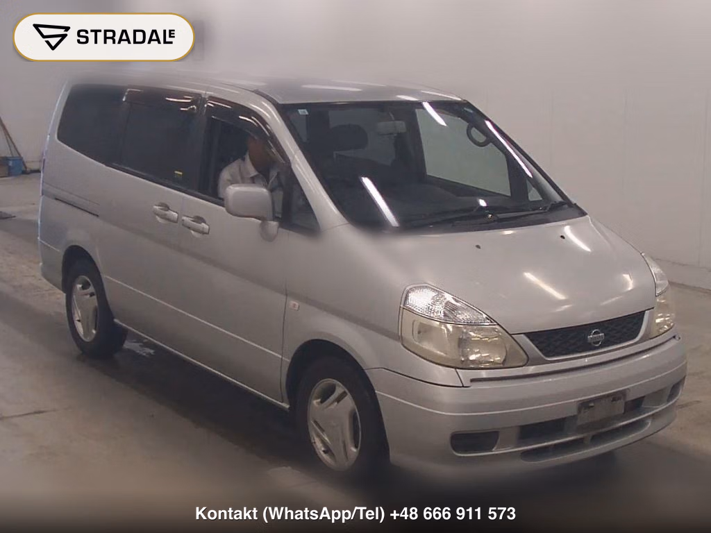 NISSAN SERENA 5D J-V PACK NAVI EDITION 2001, aukcja z Japonii, zdjęcie 1