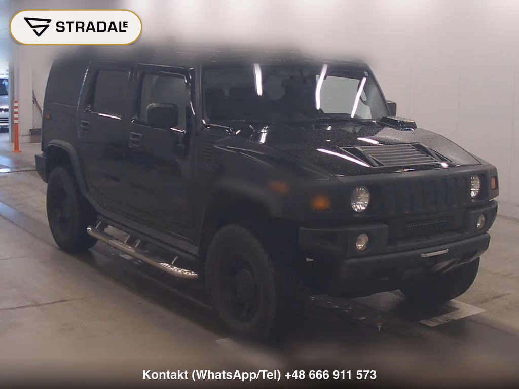 HUMMER H2 4D 4WD 2004, aukcja z Japonii, zdjęcie 1