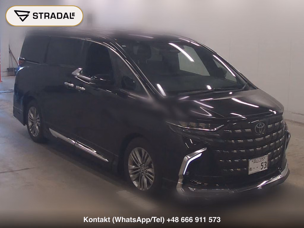 TOYOTA ALPHARD Z 2025, aukcja z Japonii, zdjęcie 1