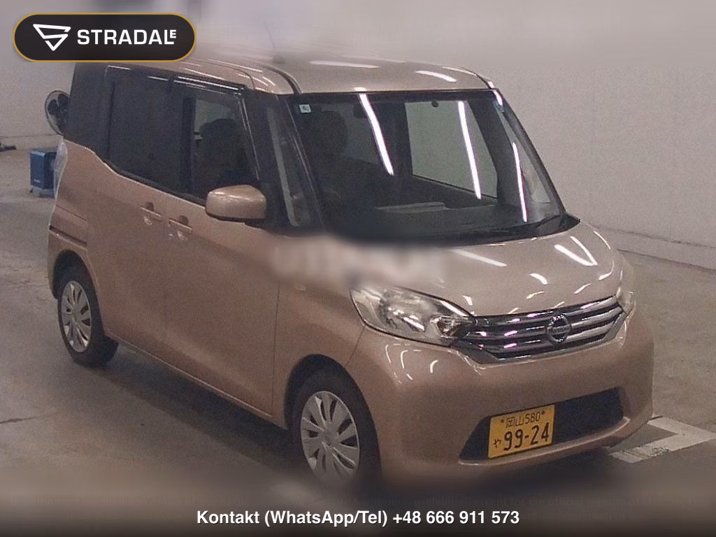 NISSAN DAYZ ROOX X 2014, aukcja z Japonii, zdjęcie 1