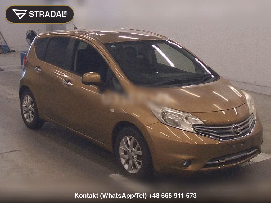 NISSAN NOTE MEDALIST EMERGENCY BRAKE PACKAGE 2013, aukcja z Japonii, zdjęcie 1
