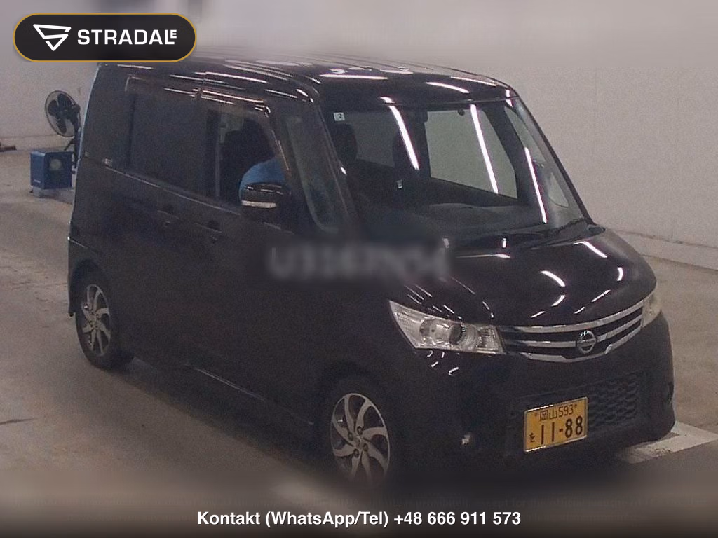 NISSAN ROOX HIGHWAY STAR TURBO 2013, aukcja z Japonii, zdjęcie 1
