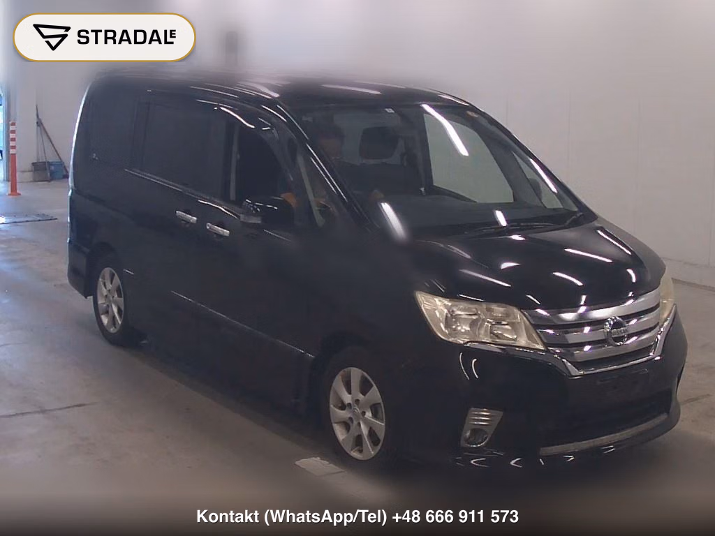 NISSAN SERENA 5D HIGHWAY STAR V SELECTION 2012, aukcja z Japonii, zdjęcie 1