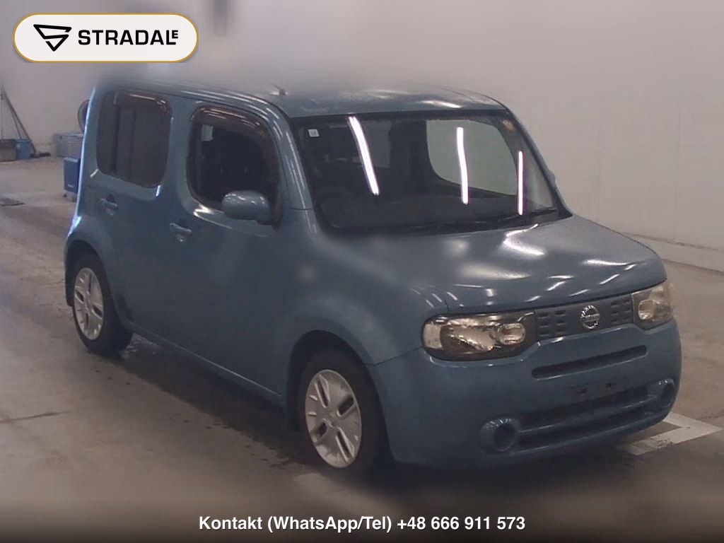 NISSAN CUBE 15X INDIGO + PLASMA 2011, aukcja z Japonii, zdjęcie 1
