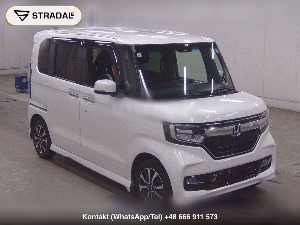 HONDA N-BOX CUSTOM 4WD G・L HONDA SENSING 2019, aukcja z Japonii, zdjęcie 1