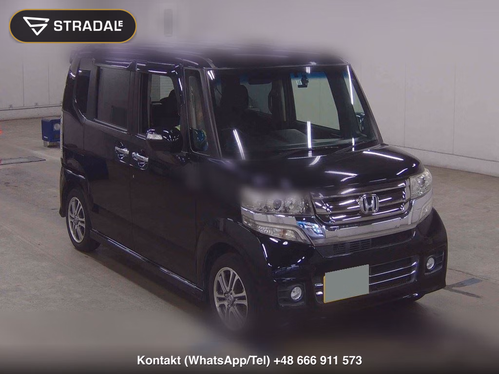 HONDA N-BOX CUSTOM G・L PACKAGE 2015, aukcja z Japonii, zdjęcie 1