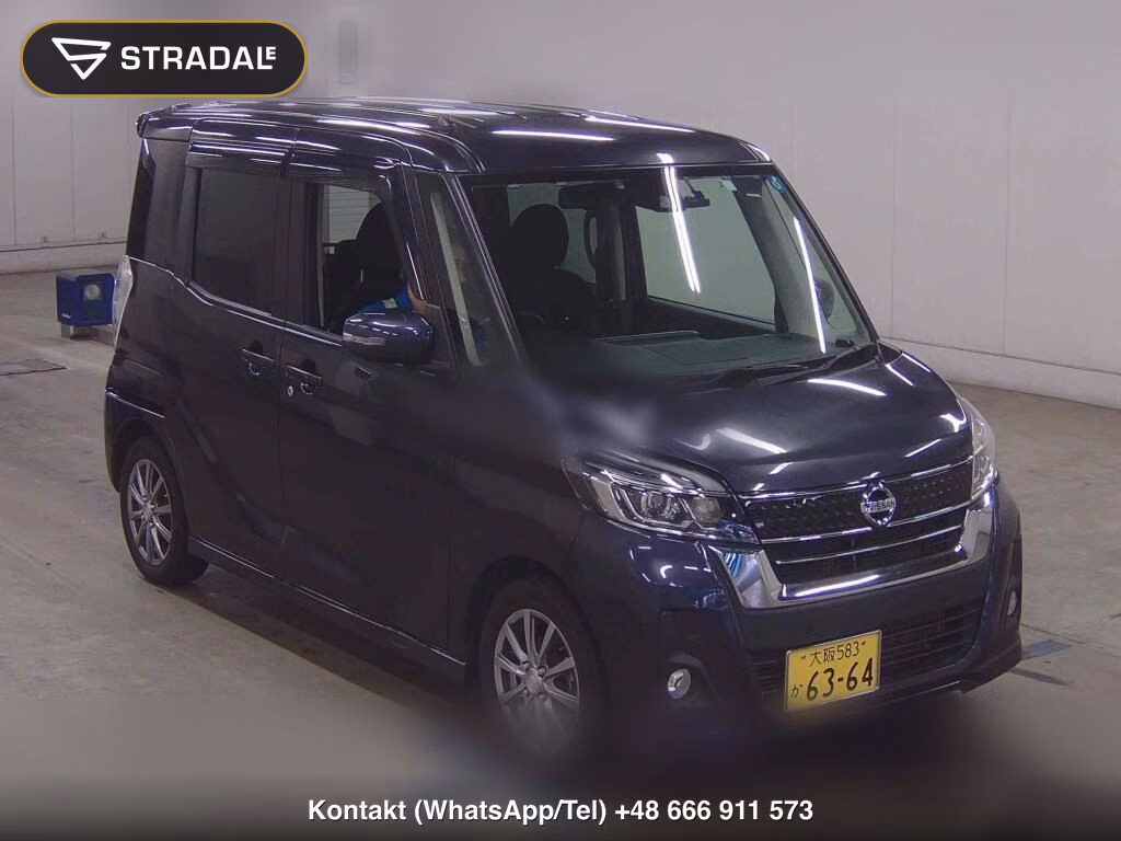 NISSAN DAYZ ROOX 4WD HIGHWAY STAR X TURBO 2019, aukcja z Japonii, zdjęcie 1