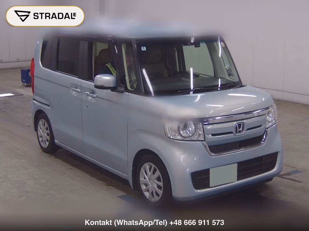 HONDA N-BOX G・L TURBO HONDA SENSING 2018, aukcja z Japonii, zdjęcie 1