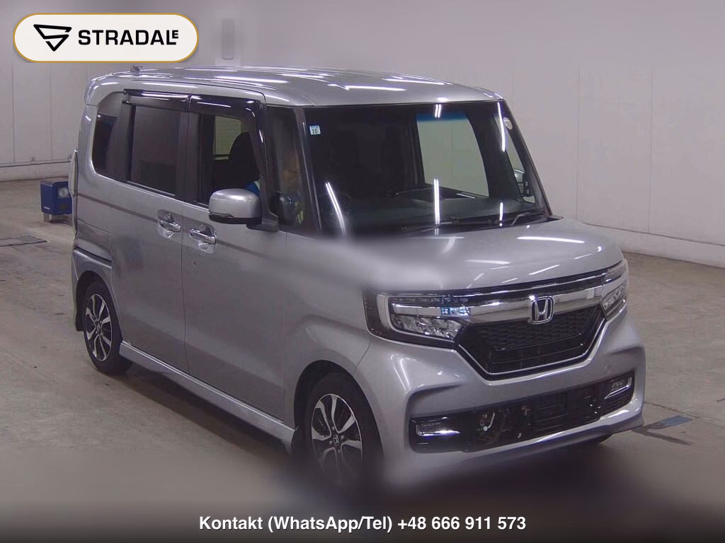 HONDA N-BOX CUSTOM G・L 2017, aukcja z Japonii, zdjęcie 1