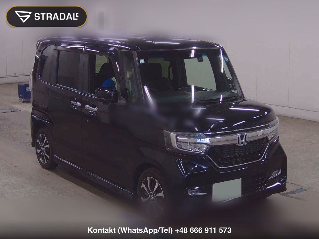 HONDA N-BOX CUSTOM G・EX HONDA SENSING 2019, aukcja z Japonii, zdjęcie 1