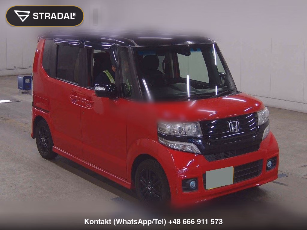 HONDA N-BOX CUSTOM 2014, aukcja z Japonii, zdjęcie 1