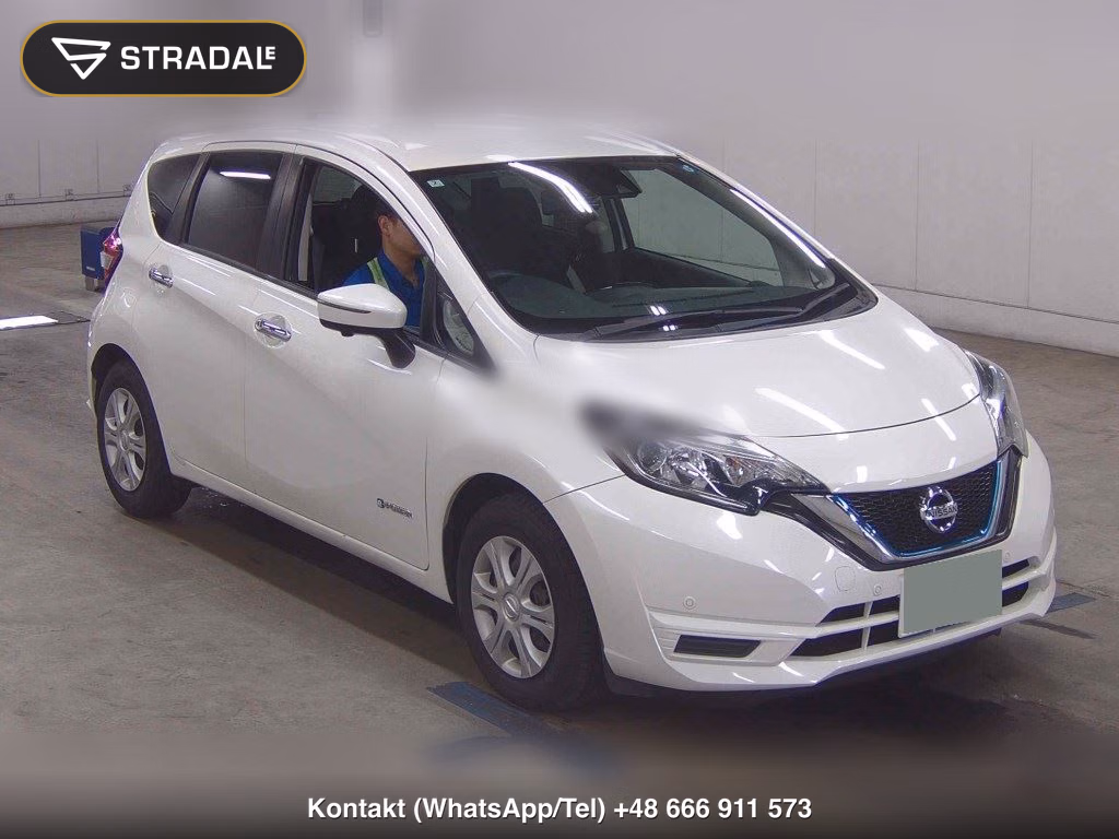 NISSAN NOTE E-POWER X 2018, aukcja z Japonii, zdjęcie 1