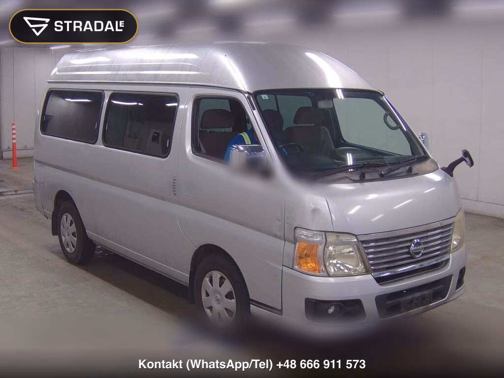 NISSAN CARAVAN COACH 4D GX 2010, aukcja z Japonii, zdjęcie 1