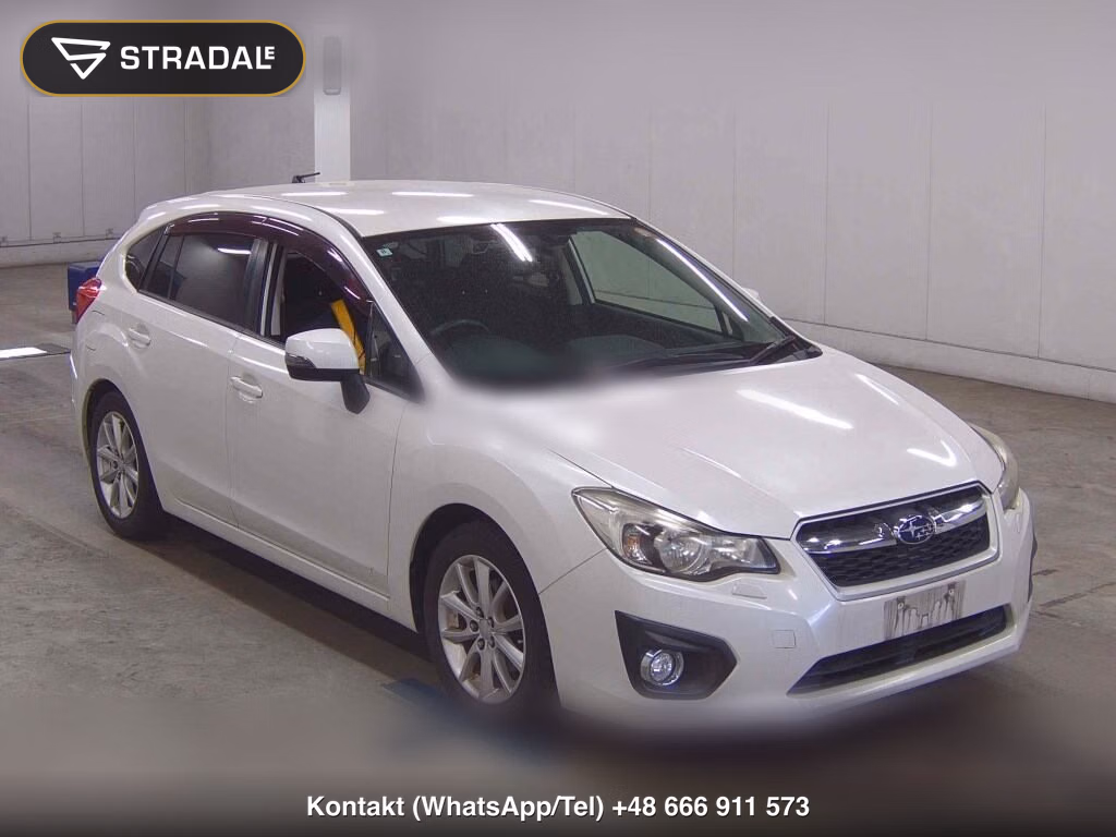 SUBARU IMPREZA SPORT 4WD 2.0I EYESIGHT 2012, aukcja z Japonii, zdjęcie 1