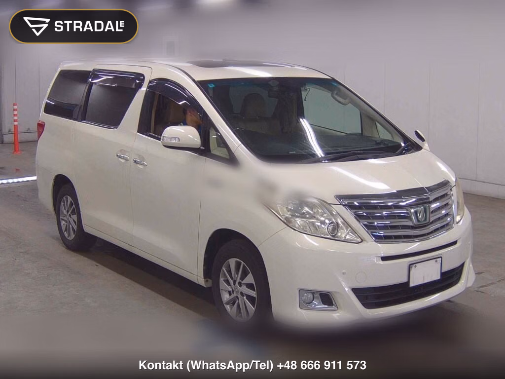 TOYOTA ALPHARD HYBRID 4WD G 2012, aukcja z Japonii, zdjęcie 1