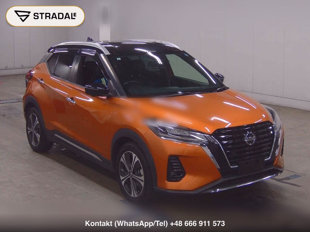 NISSAN KICKS 5D X 2022, aukcja z Japonii, zdjęcie 1