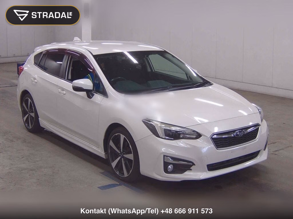 SUBARU IMPREZA SPORT 2.0I-S EYESIGHT 2017, aukcja z Japonii, zdjęcie 1