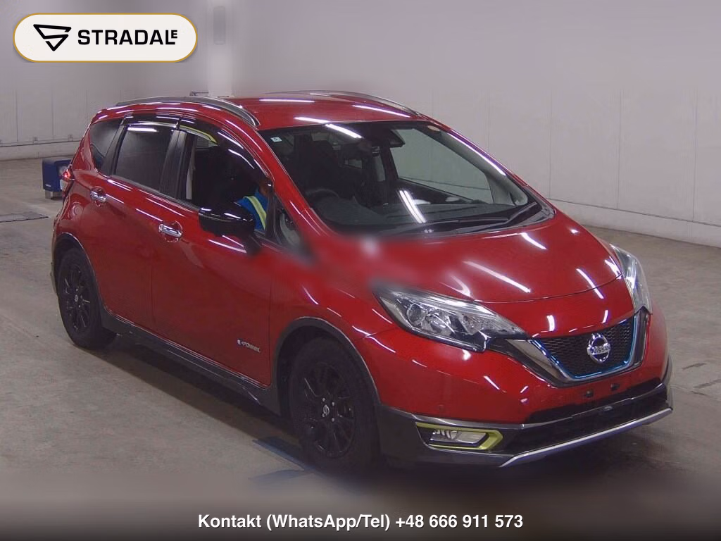NISSAN NOTE E-POWER X C-GEAR 2018, aukcja z Japonii, zdjęcie 1