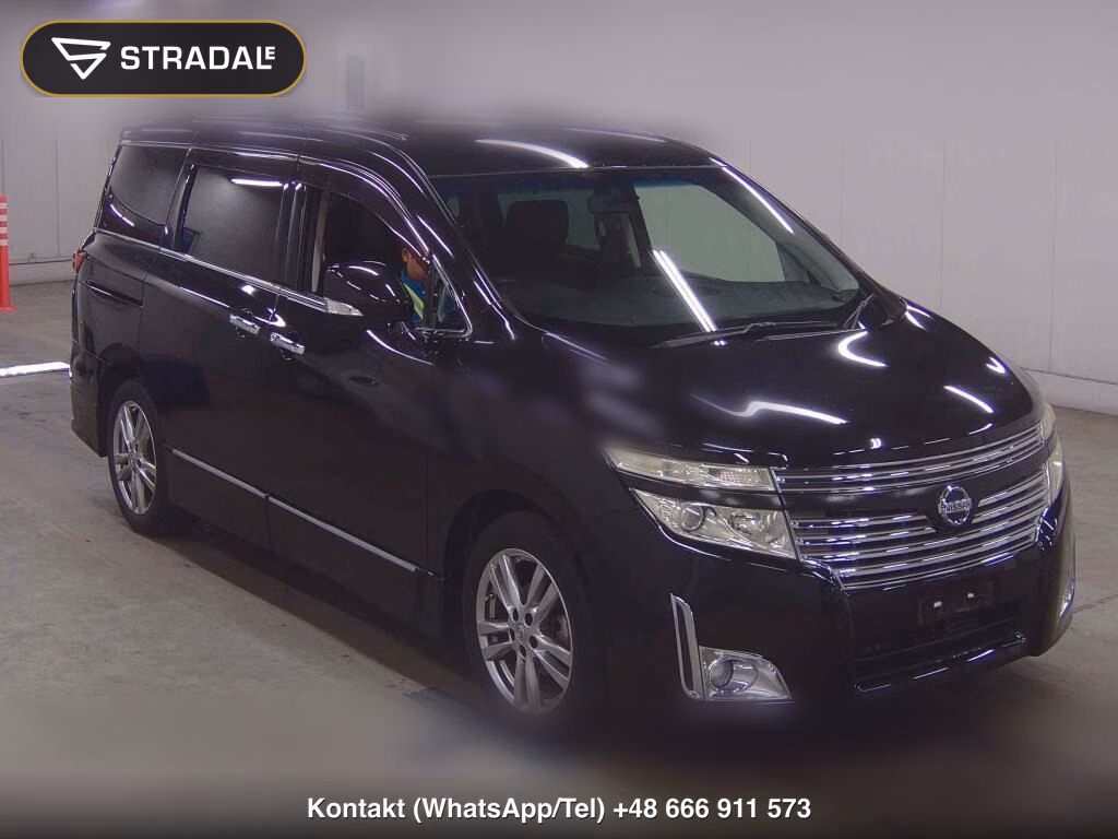 NISSAN ELGRAND 5D 250 HIGHWAY STAR 2012, aukcja z Japonii, zdjęcie 1