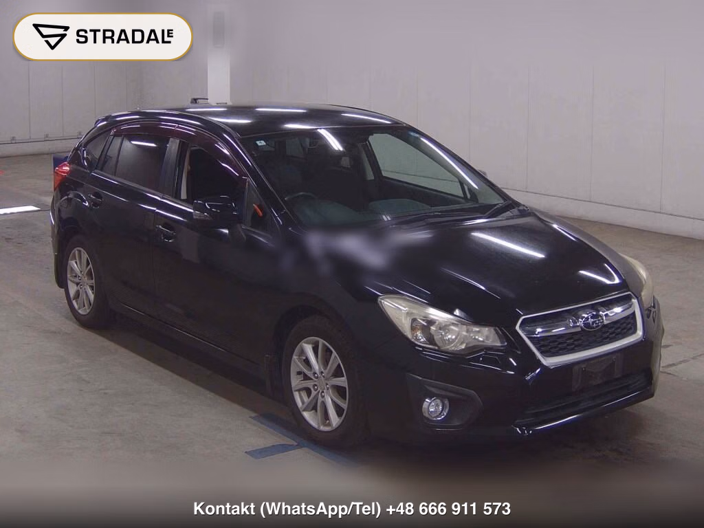 SUBARU IMPREZA SPORT 4WD 2.0I EYESIGHT 2012, aukcja z Japonii, zdjęcie 1