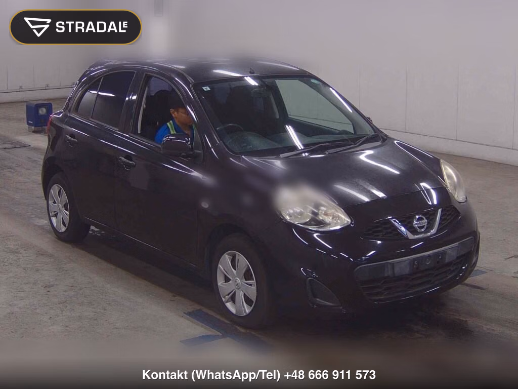 NISSAN MARCH 5D S 2017, aukcja z Japonii, zdjęcie 1