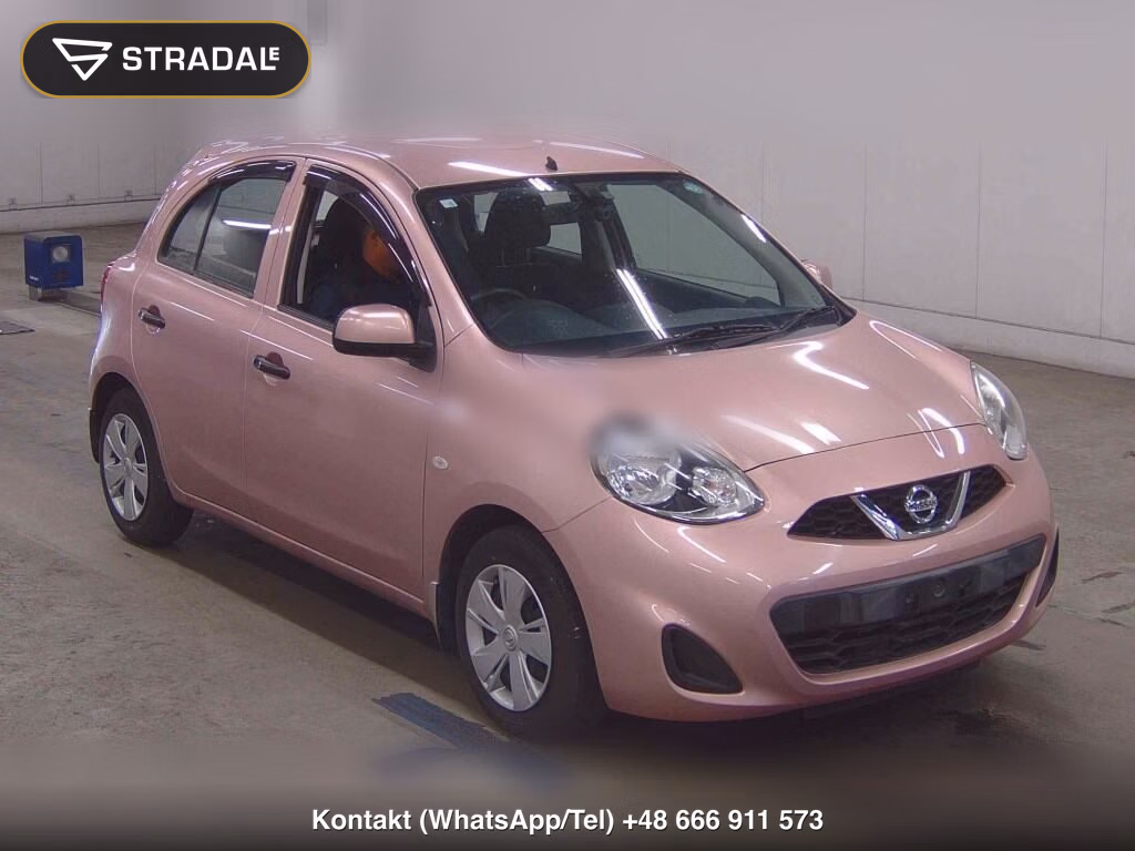 NISSAN MARCH 5D S 2018, aukcja z Japonii, zdjęcie 1