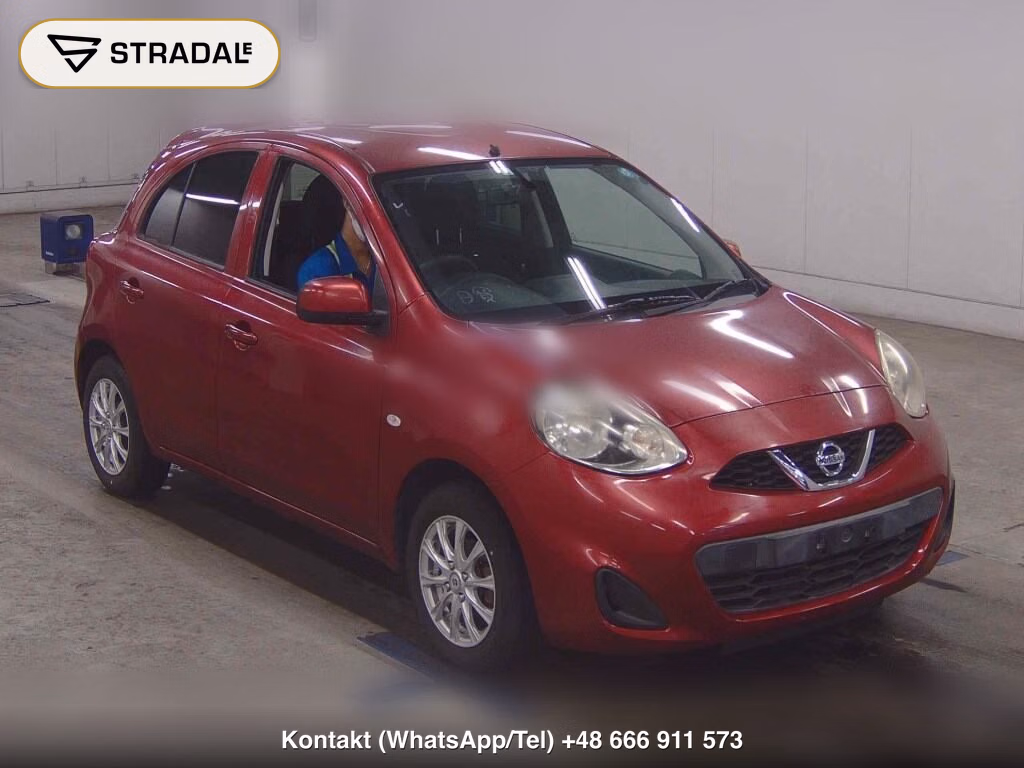 NISSAN MARCH 5D X V SELECTION 2016, aukcja z Japonii, zdjęcie 1