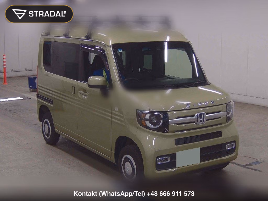 HONDA N-VAN PLUS STYLE FUN・TURBO HONDA SENSING 2020, aukcja z Japonii, zdjęcie 1