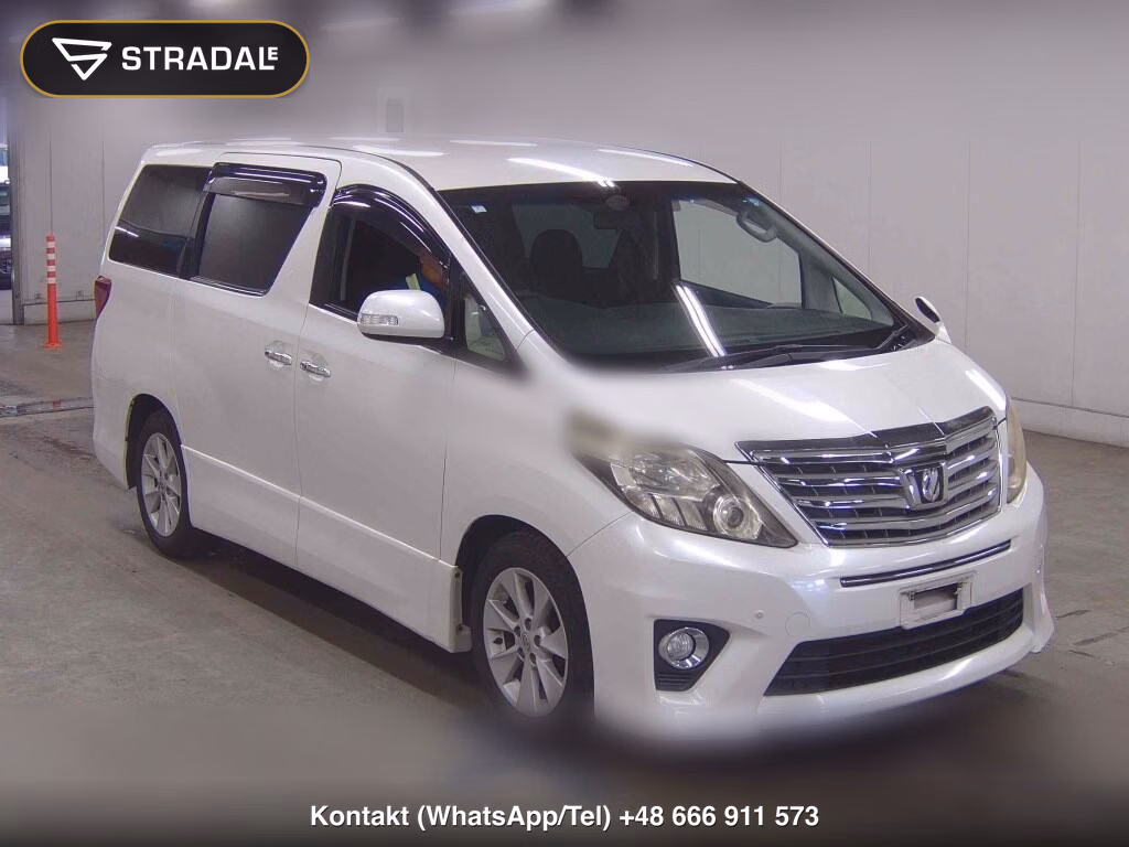 TOYOTA ALPHARD 240S 2012, aukcja z Japonii, zdjęcie 1