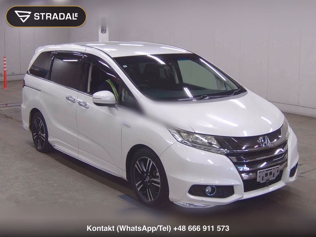 HONDA ODYSSEY HYBRID HYBRID ABSOLUTE HONDA SENSING EX PACK 2016, aukcja z Japonii, zdjęcie 1