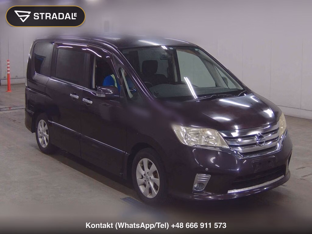 NISSAN SERENA 5D HIGHWAY STAR 2011, aukcja z Japonii, zdjęcie 1