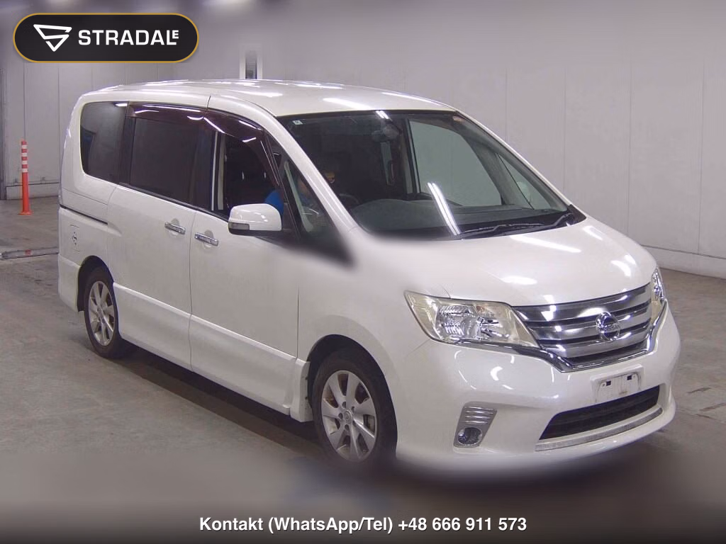 NISSAN SERENA 5D HIGHWAY STAR 2011, aukcja z Japonii, zdjęcie 1