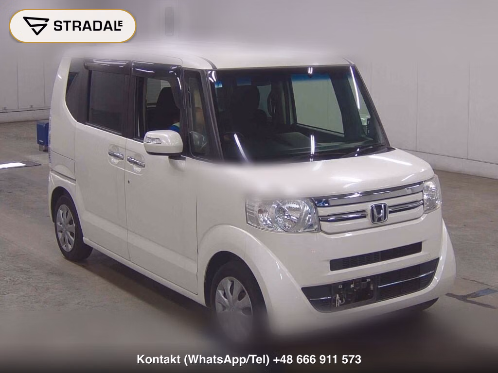 HONDA N-BOX G・TURBO L PACKAGE 2015, aukcja z Japonii, zdjęcie 1