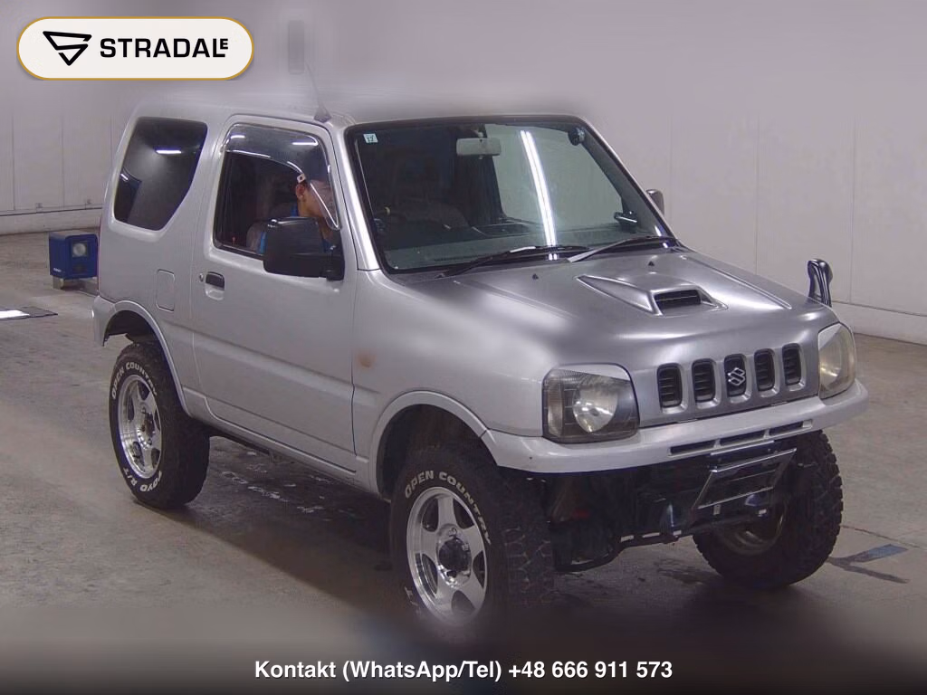SUZUKI JIMNY 3D 4WD XC 1999, aukcja z Japonii, zdjęcie 1