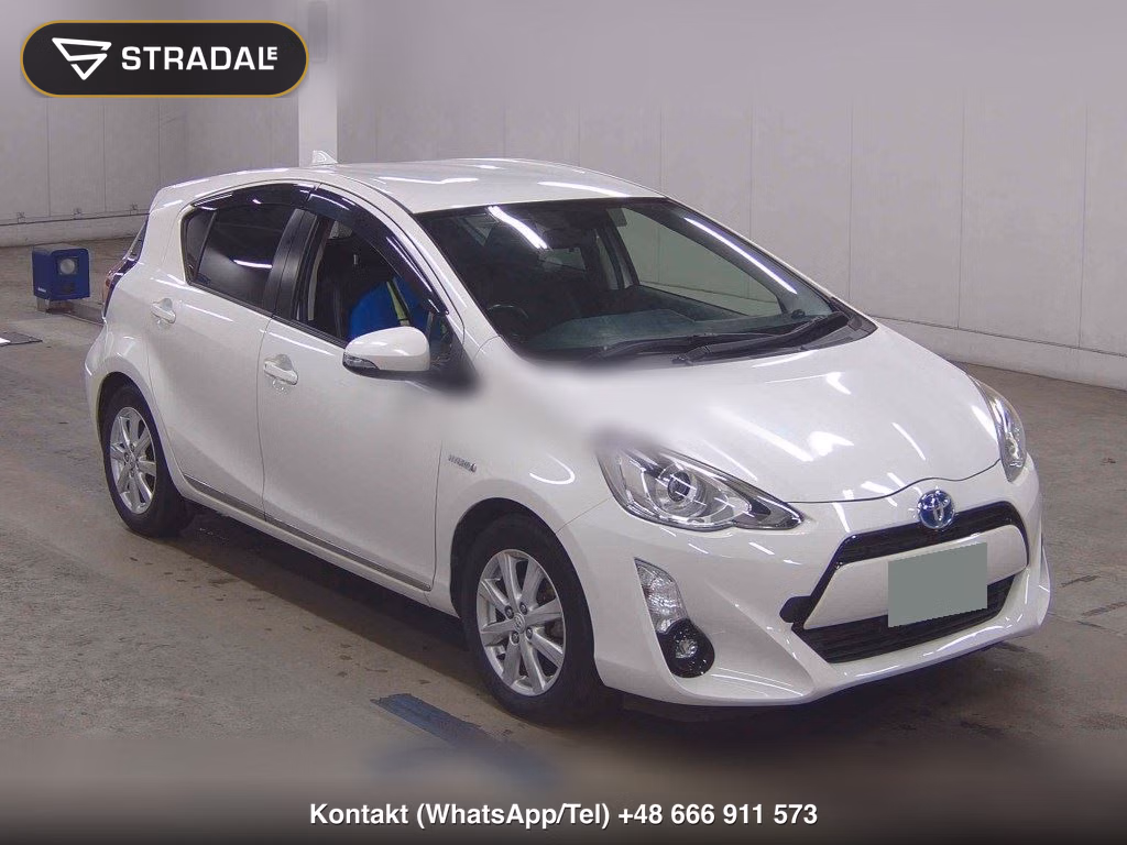 TOYOTA AQUA G BLACK SOFT LEATHER SELECTION 2015, aukcja z Japonii, zdjęcie 1