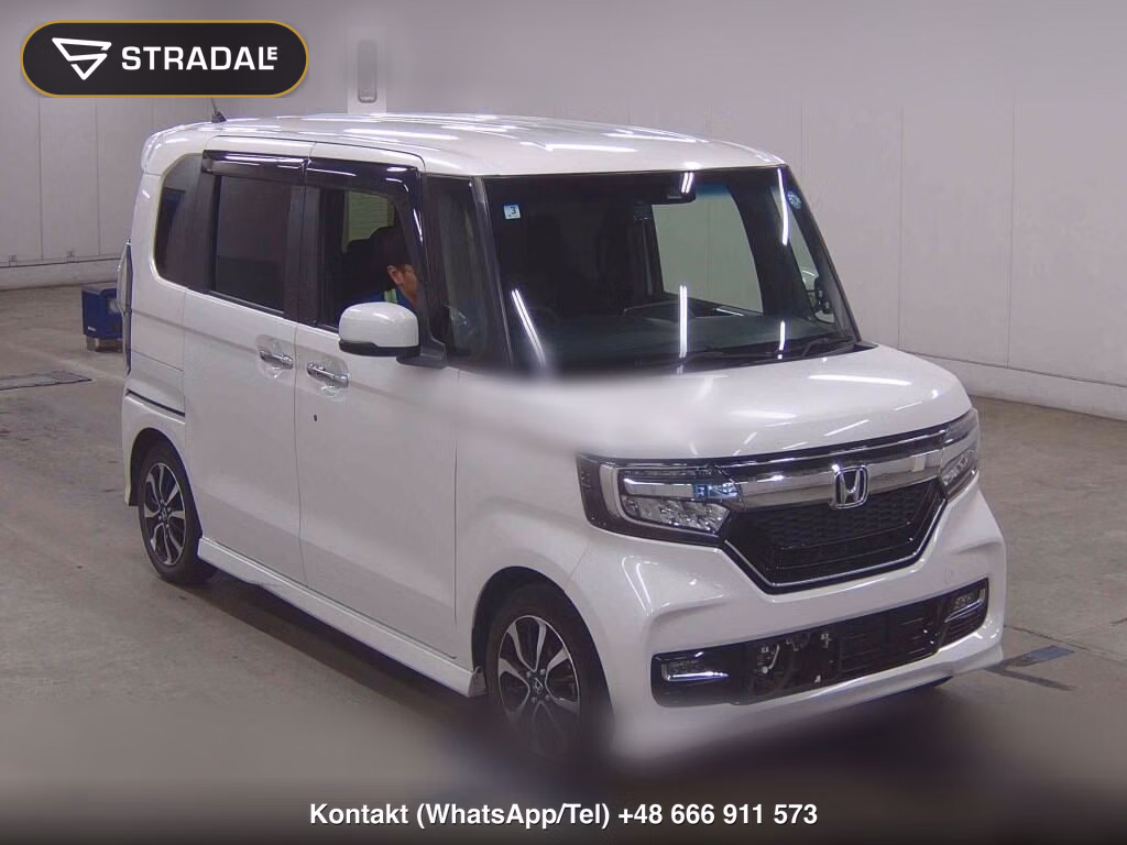 HONDA N-BOX CUSTOM G・L HONDA SENSING 2019, aukcja z Japonii, zdjęcie 1