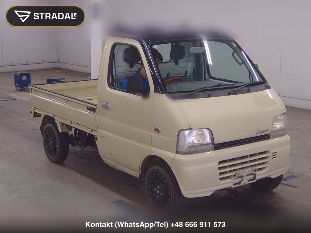 SUZUKI CARRY TRUCK 4WD KA 1999, aukcja z Japonii, zdjęcie 1