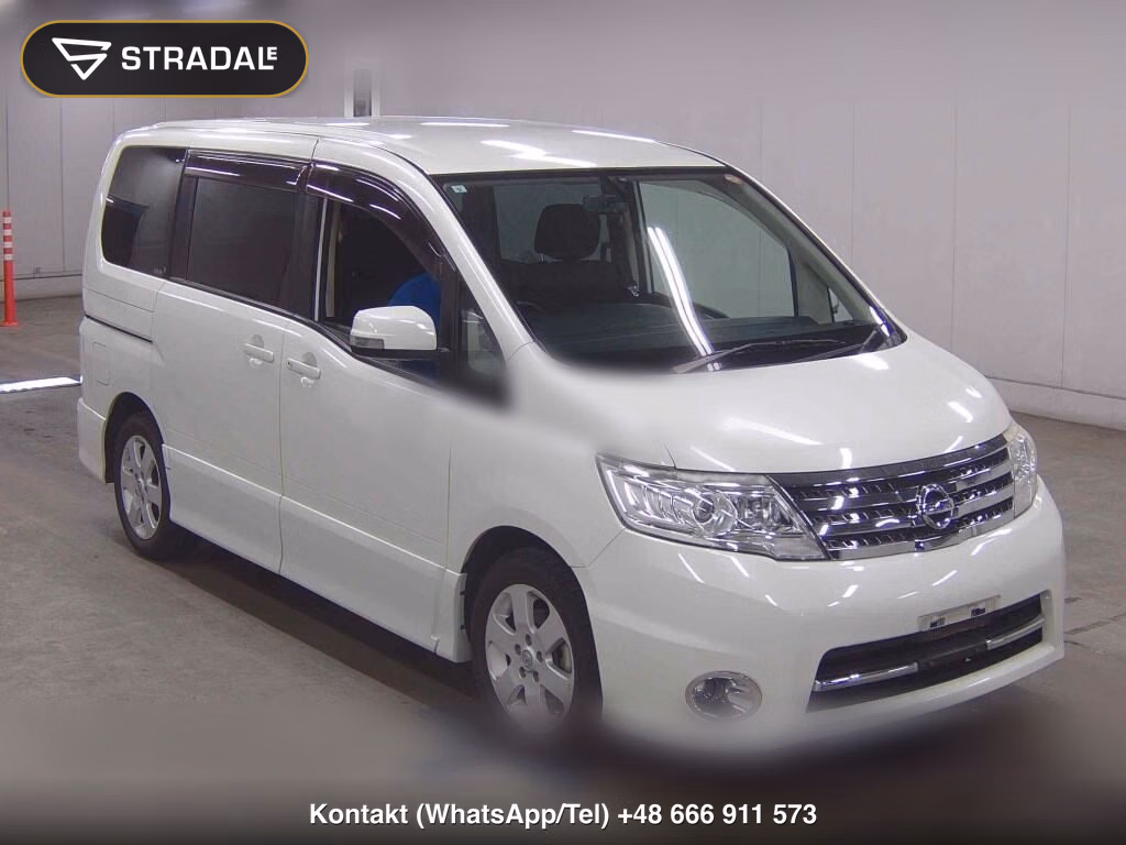 NISSAN SERENA 5D HIGHWAY STAR V SELECTION 2009, aukcja z Japonii, zdjęcie 1