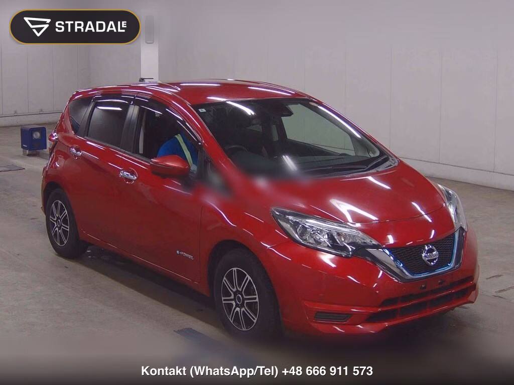 NISSAN NOTE E-POWER X 2018, aukcja z Japonii, zdjęcie 1