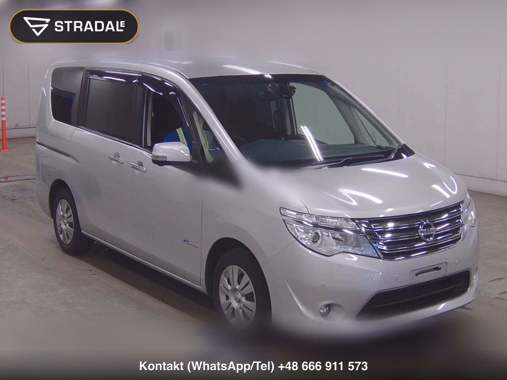 NISSAN SERENA 5D 20X S-HYBRID ADVANCED SAFETY PACK 2014, aukcja z Japonii, zdjęcie 1
