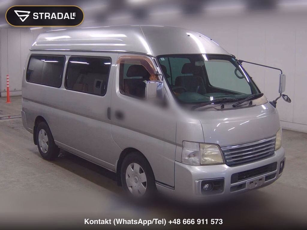 NISSAN CARAVAN COACH 4D 2004, aukcja z Japonii, zdjęcie 1