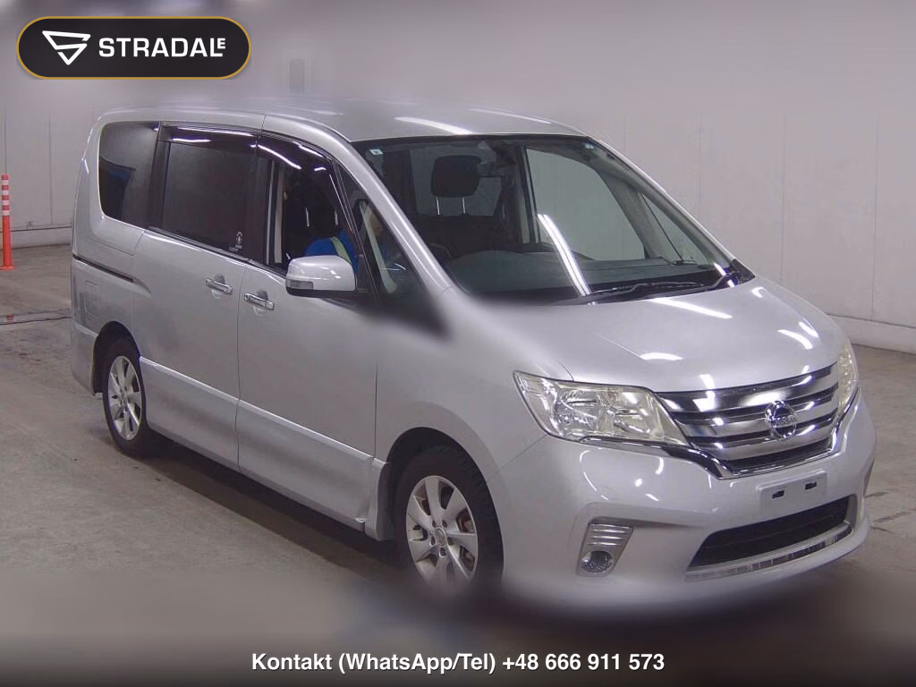 NISSAN SERENA 5D HIGHWAY STAR 2011, aukcja z Japonii, zdjęcie 1