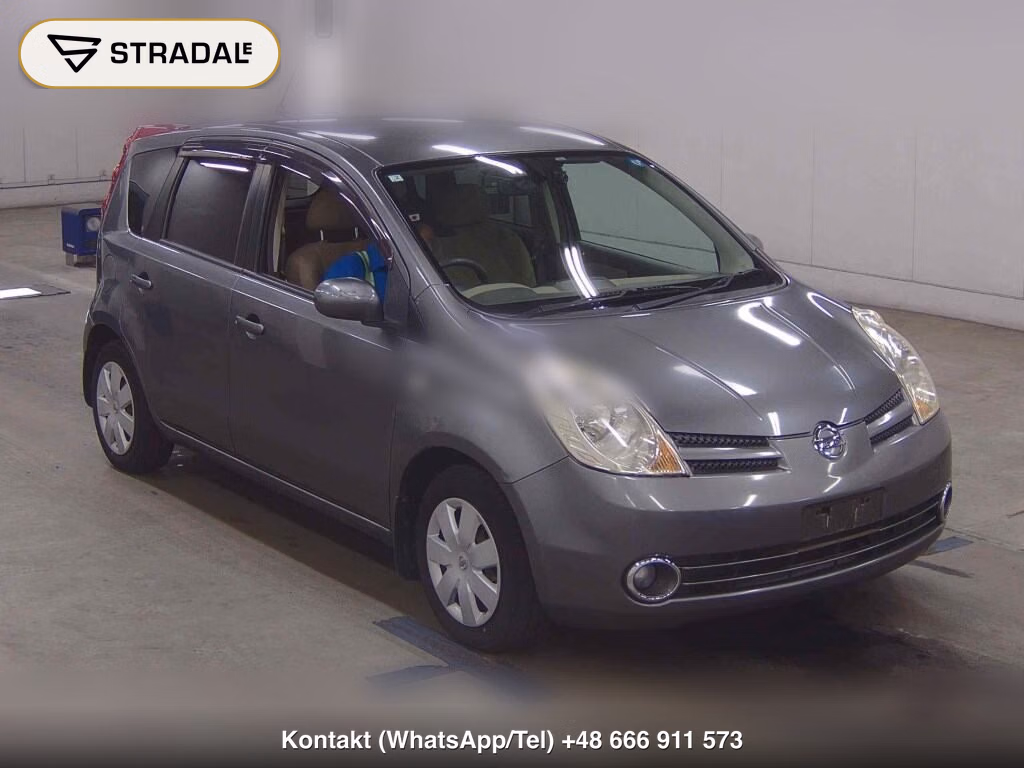NISSAN NOTE 15E 2007, aukcja z Japonii, zdjęcie 1