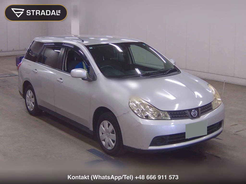 NISSAN WINGROAD 15M AUTHENTIC 2012, aukcja z Japonii, zdjęcie 1