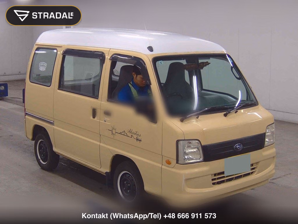 SUBARU SAMBAR VAN 5D VB 2008, aukcja z Japonii, zdjęcie 1