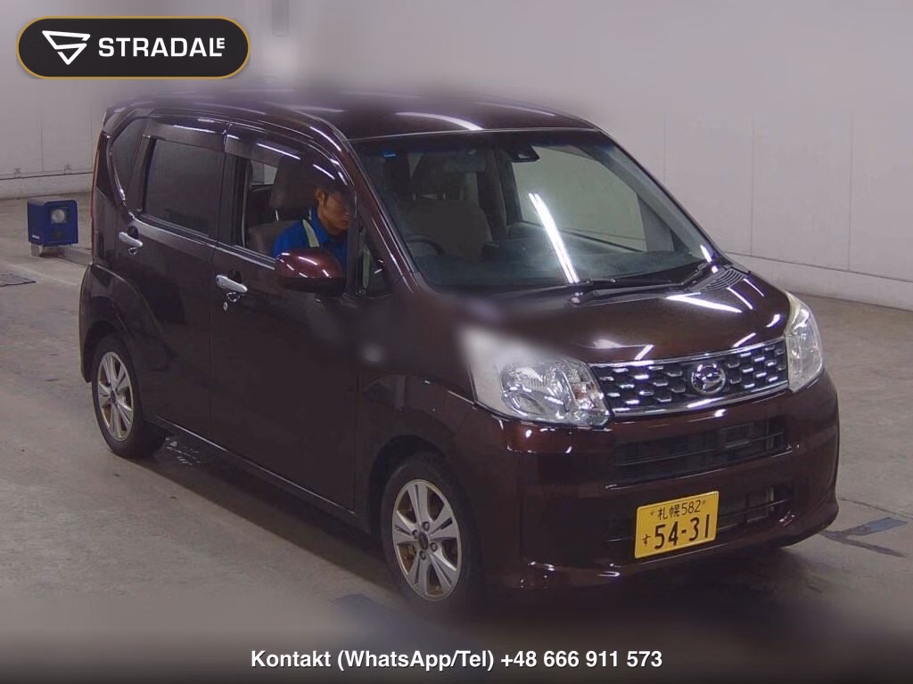 DAIHATSU MOVE 4WD X SA Ⅱ 2015, aukcja z Japonii, zdjęcie 1