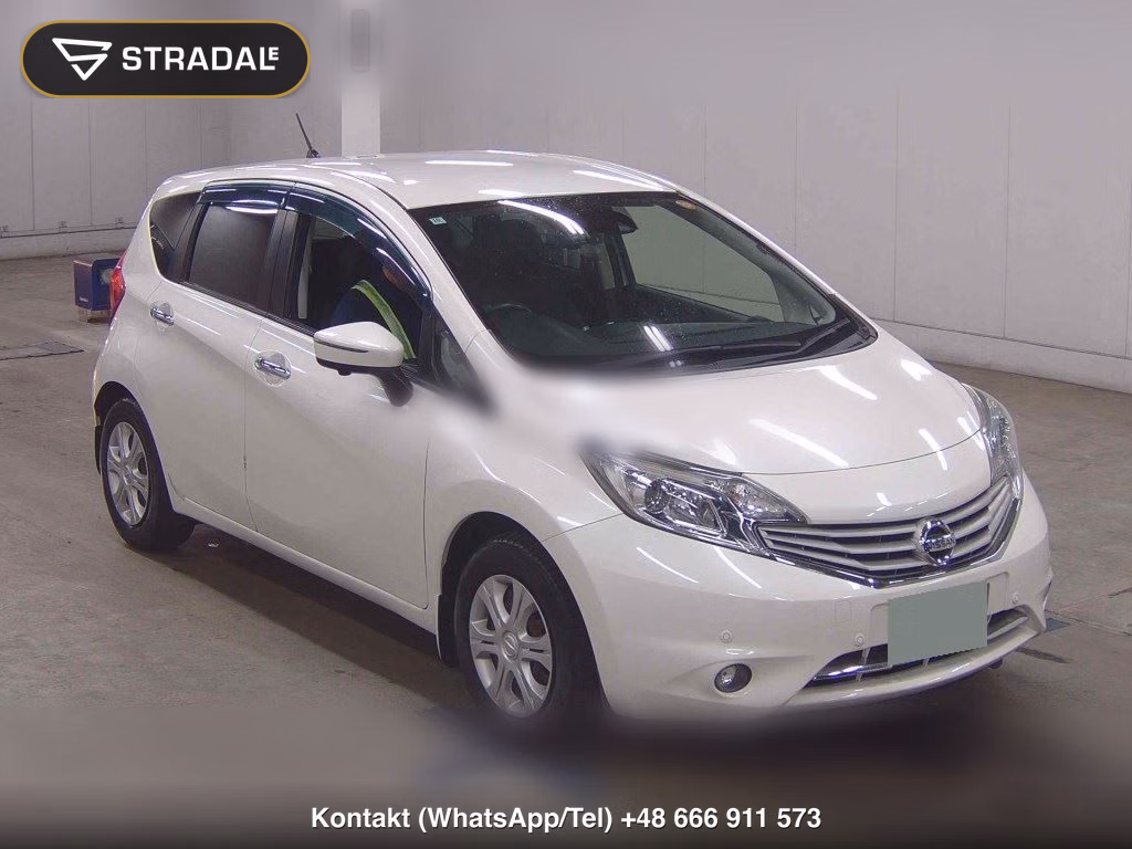 NISSAN NOTE MEDALIST EMERGENCY BRAKE PACKAGE 2014, aukcja z Japonii, zdjęcie 1