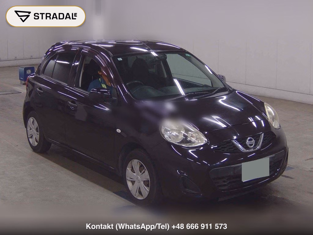 NISSAN MARCH 5D S 2013, aukcja z Japonii, zdjęcie 1